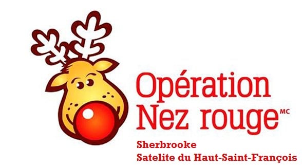 Opération Nez Rouge - Logo avec satelite