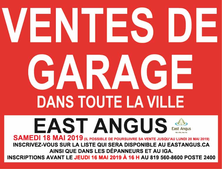 Vente-de-Garage-East-Angus