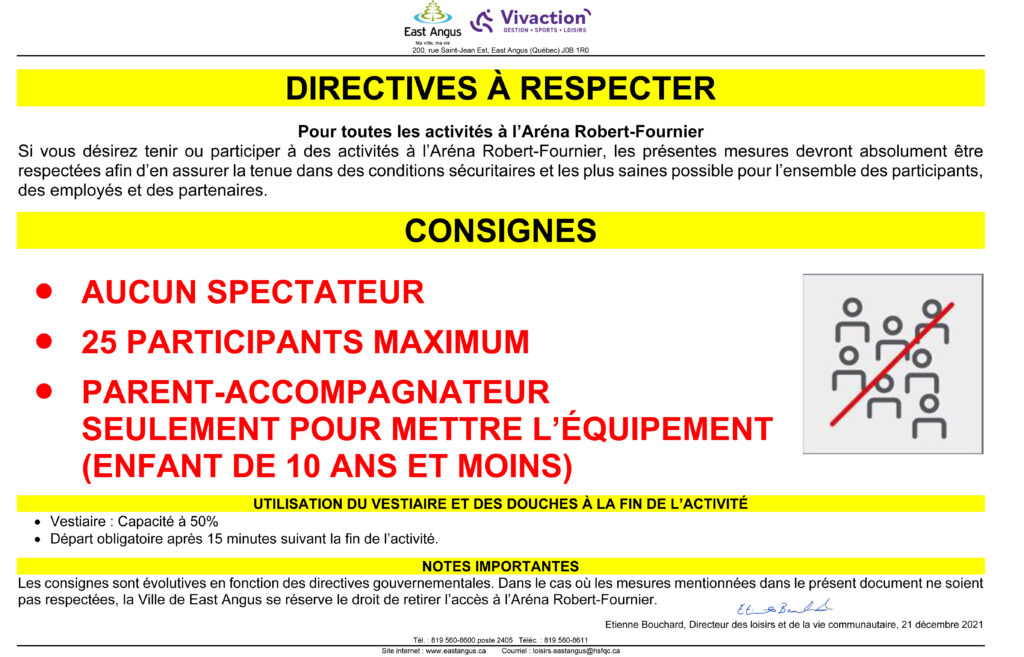 Directives COVID-19 11X17 – MAJ 2021-12-21